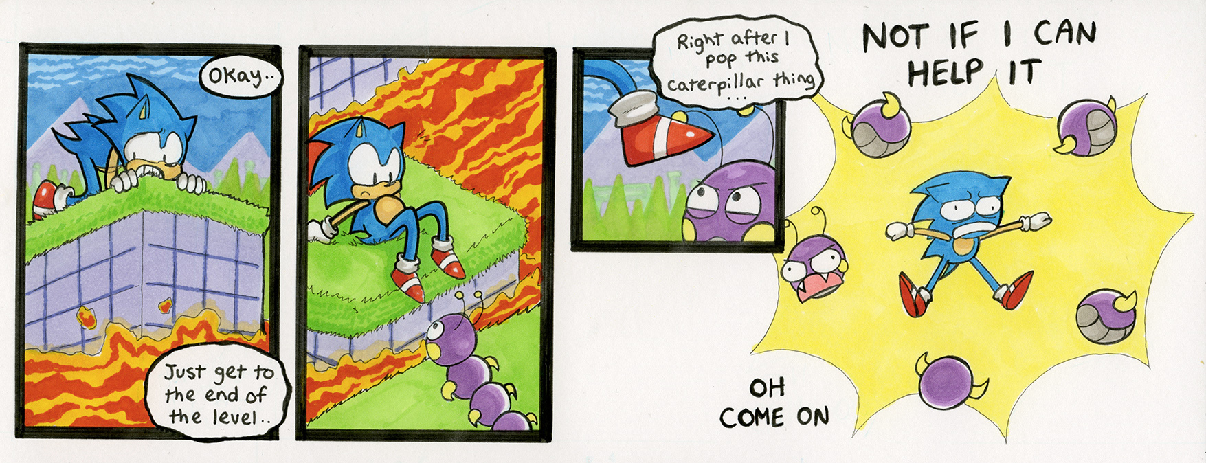 Sonic the Hedgehog 1: Marble Zone, Act 1