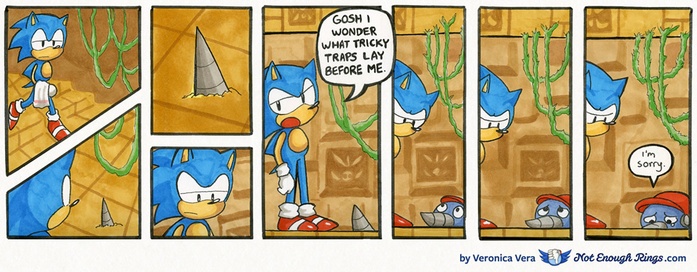 Sonic the Hedgehog 1: Green Hill Zone, Act 2 — Not Enough Rings