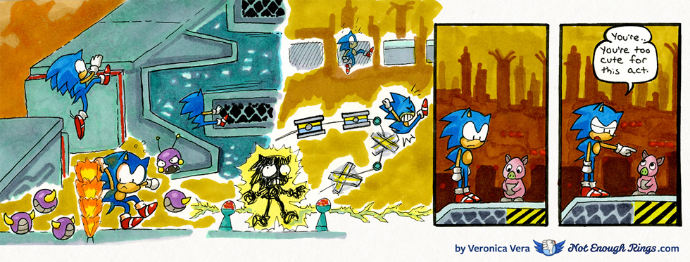 Sonic the Hedgehog 1: Scrap Brain Zone, Act 1