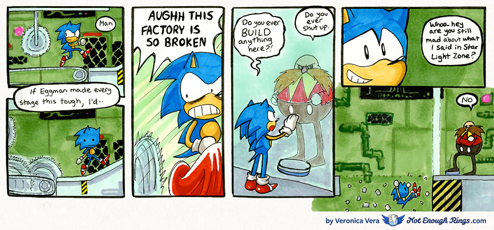 Sonic the Hedgehog 1: Scrap Brain Zone, Act 2