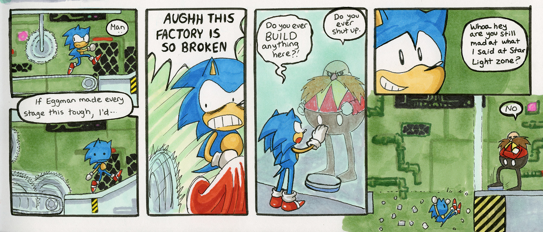 Sonic the Hedgehog 1: Scrap Brain Zone, Act 2