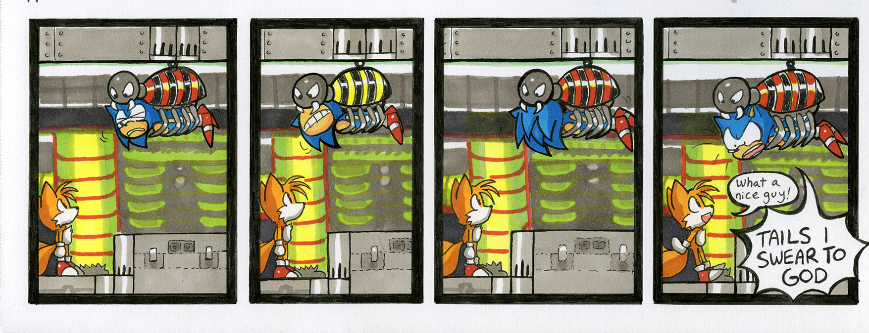 Sonic the Hedgehog 2: Chemical Plant Zone, Act 2