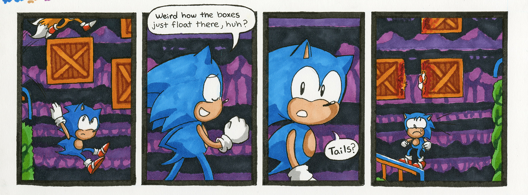 Sonic the Hedgehog 2: Mystic Cave Zone, Act 1