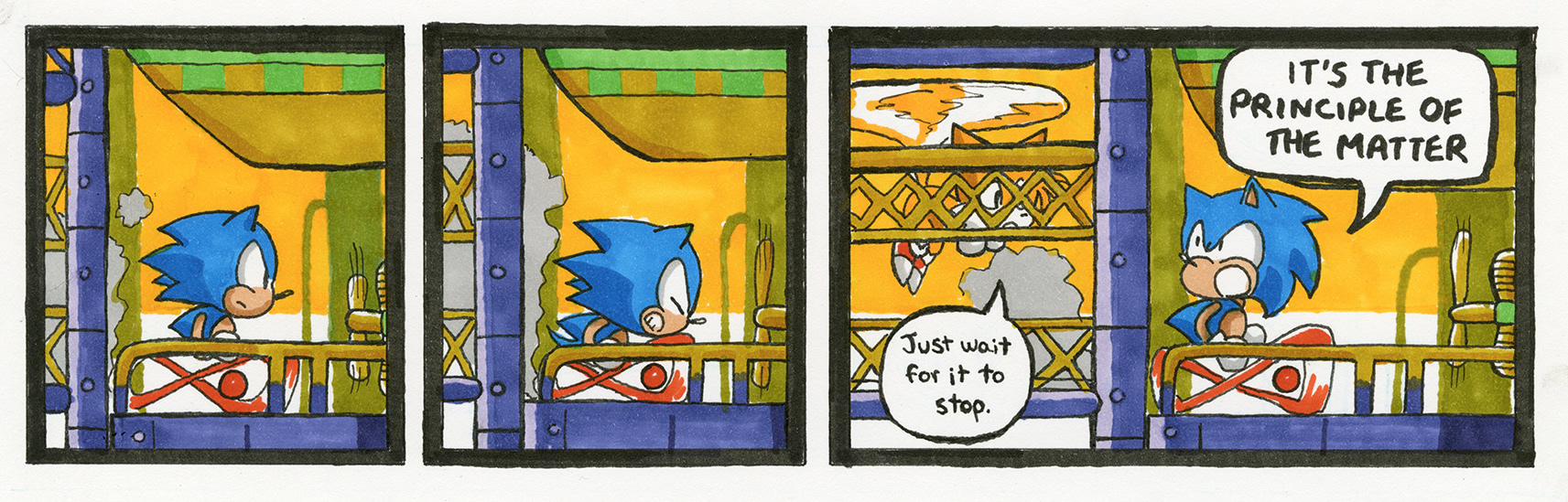 Sonic the Hedgehog 2: Oil Ocean Zone, Act 2