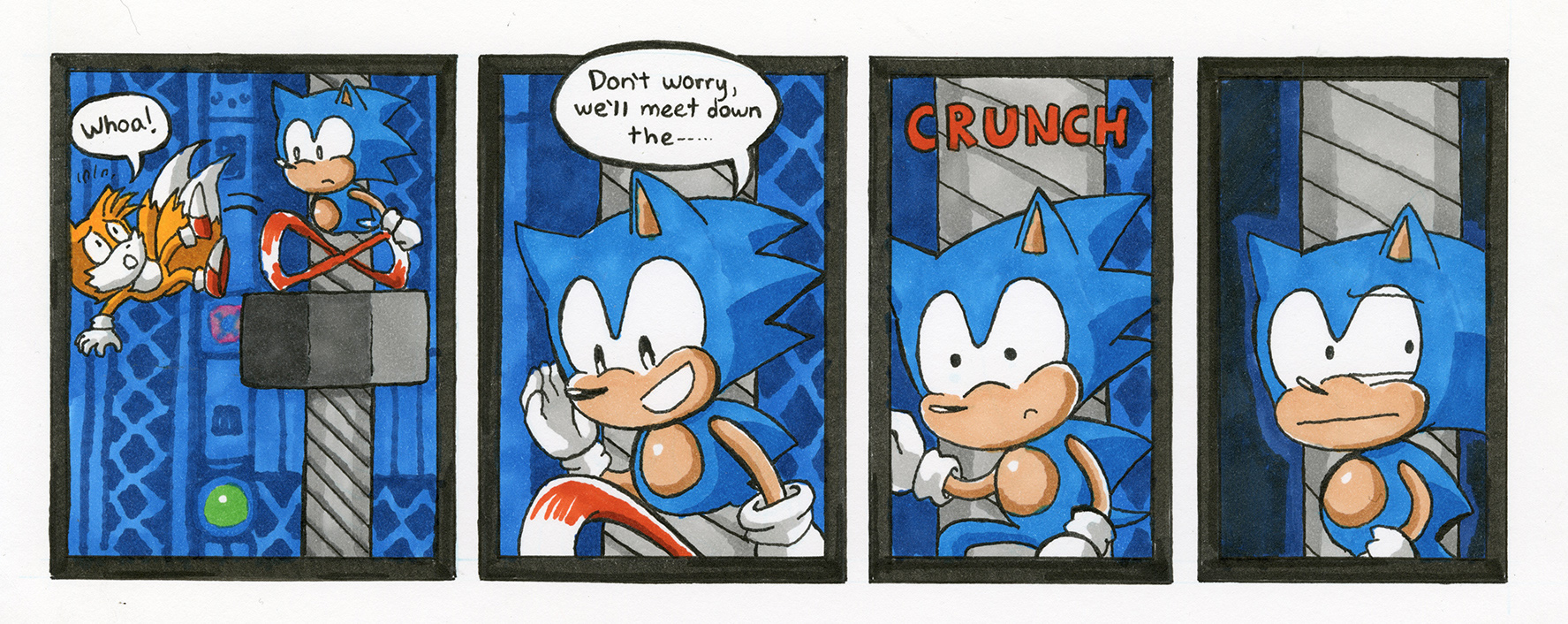 Sonic the Hedgehog 2: Metropolis Zone, Act 1