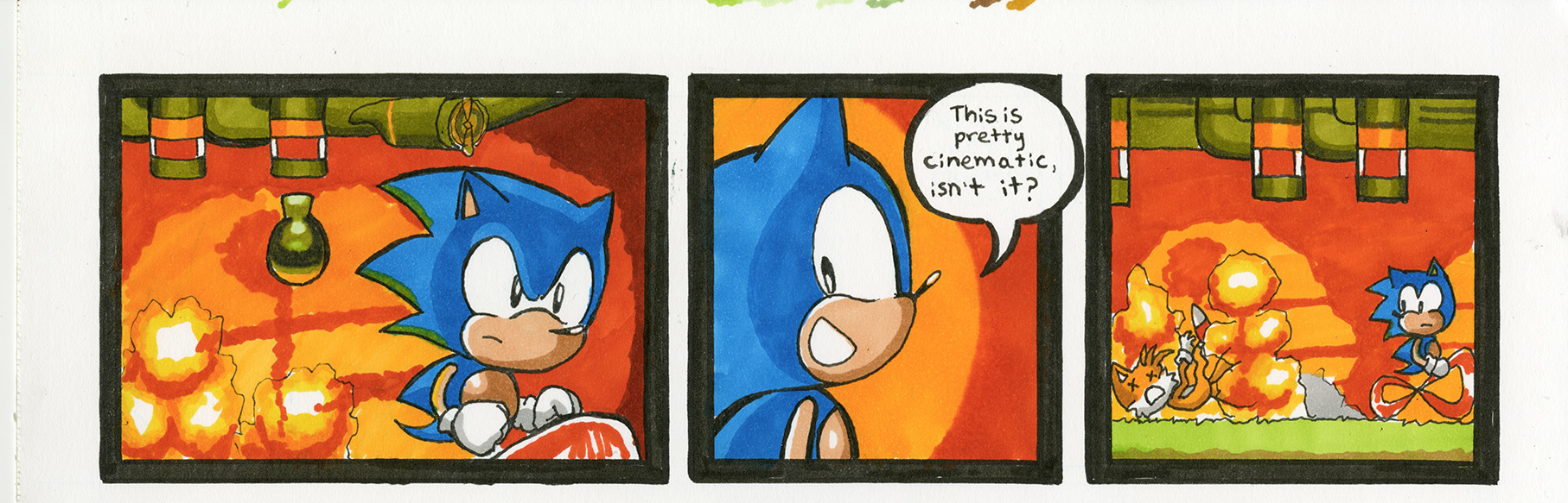Sonic the Hedgehog 3: Angel Island Zone, Act 2