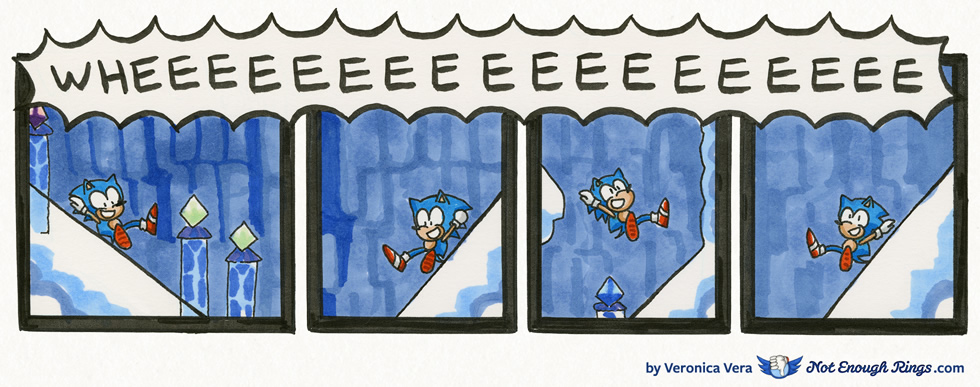 Sonic the Hedgehog 3: Icecap Zone, Act 1