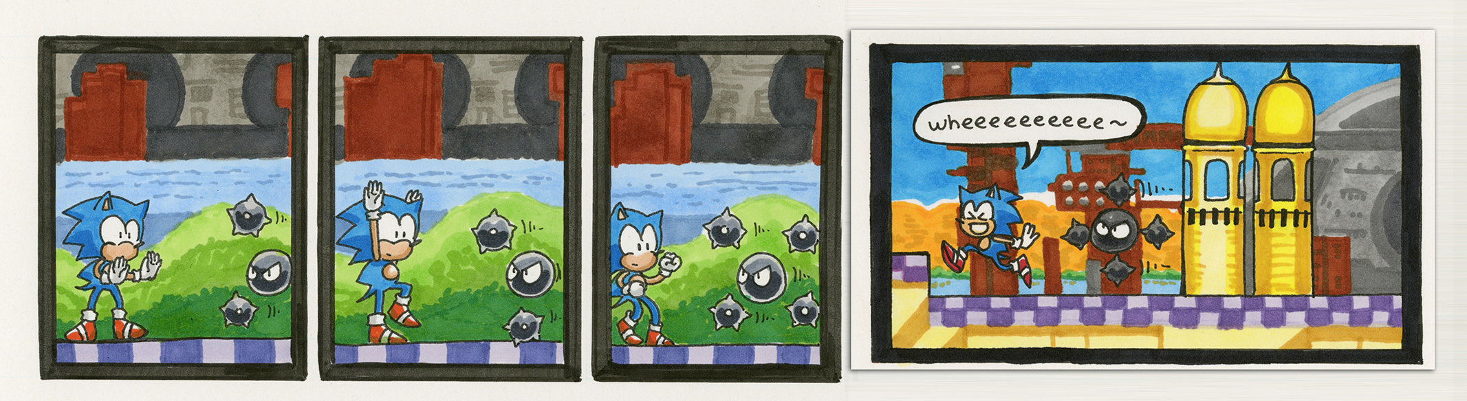 Sonic the Hedgehog 3: Launch Base Zone, Act 1