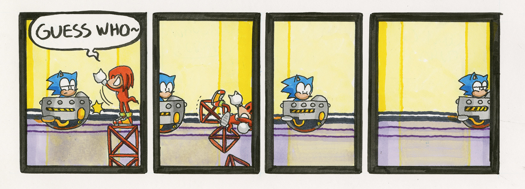 Sonic the Hedgehog 3: Launch Base Zone, Act 2